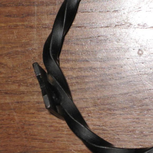 Vintage Antique French Portmanteau Black Turned Cast Iron Coat Pan Hook - Picture 5 of 6